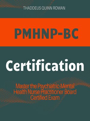 cover image of PMHNP-BC Certification